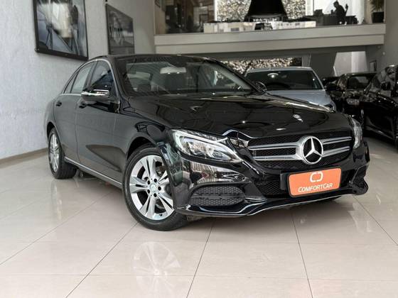 MERCEDES-BENZ C 180 1.6 CGI 16V TURBO GASOLINA 4P AUTOMÁTICO MERCEDES-BENZ C 180 1.6 CGI 16V TURBO GASOLINA 4P AUTOMÁTICO